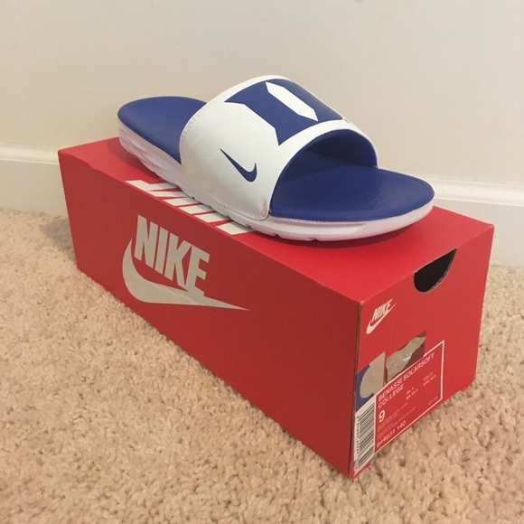 duke nike slides
